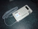 A hand held Doppler device